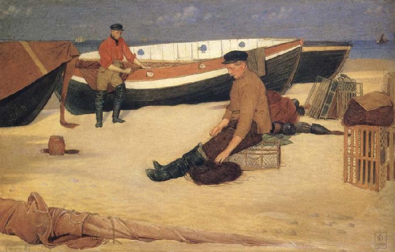 Joseph E.Southall Cleaning the Lines